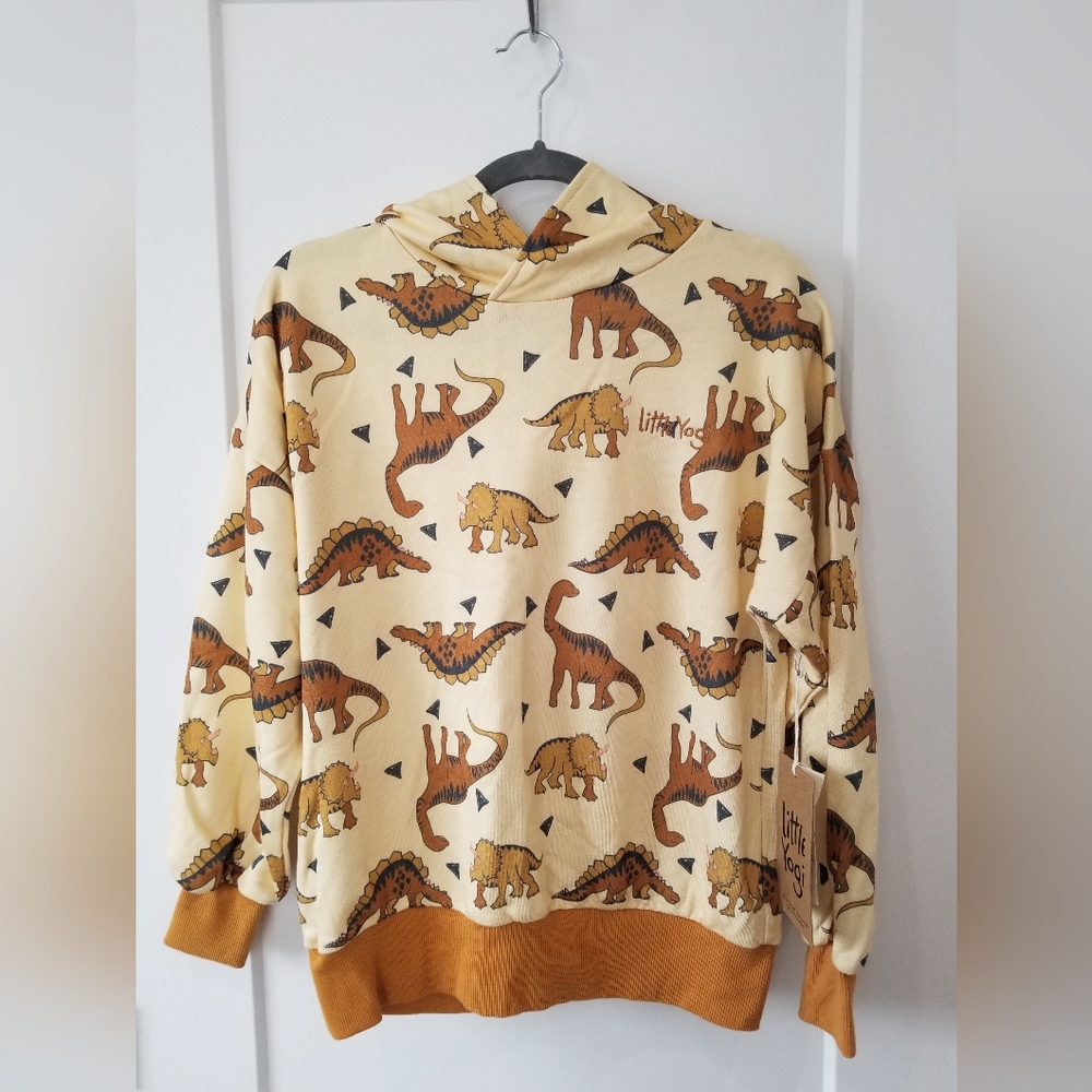 Hoodie w/dinosaur print Little Yogi